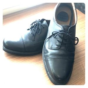 Black Leather Dockers